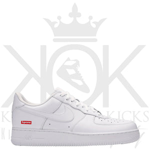 Air Force 1 x Supreme Low White Private Order