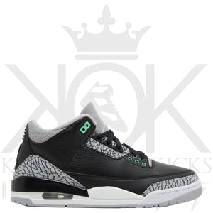 Air Jordan 3 Green Glow Private Order