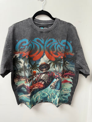 Godspeed Pool Party Tee (Grey Wash)