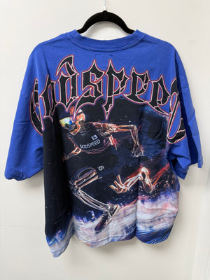 Godspeed Run Club Tee Royal