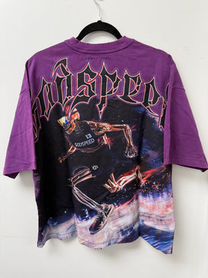 Godspeed Run Club Tee Grape