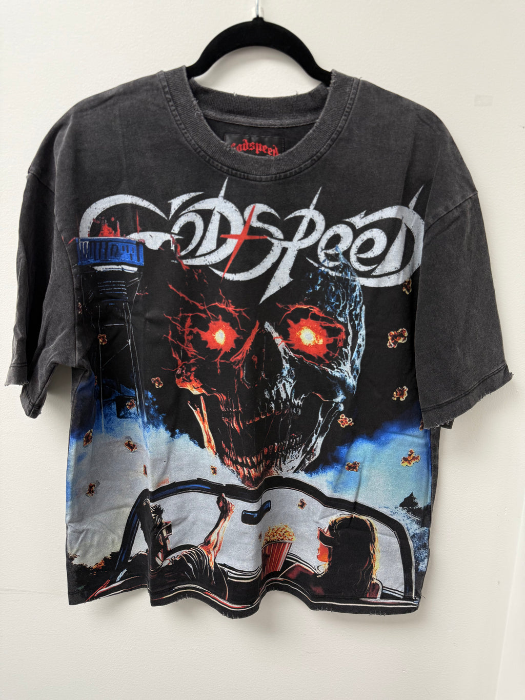 Godspeed Drive-in Tee Black Wash