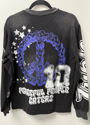 TRIPLE SEVENS ALL STAR LONG SLEEVE TEE BLACK