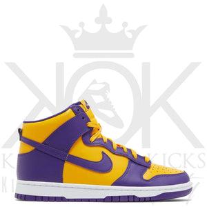 Nike Dunk High Lakers