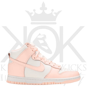 Nike Dunk High Sail Crimson Tint
