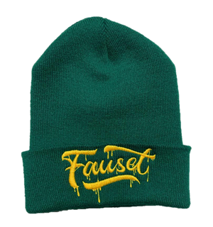 Fauset Beanie Green/Yellow