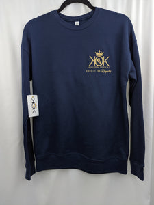 KOK Gold Logo Crew Navy