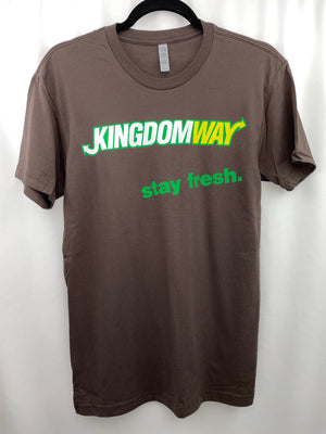 KOK Kingdom Way Tee Dark Brown