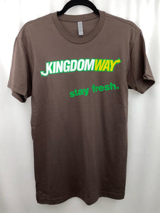 KOK Kingdom Way Tee Dark Brown